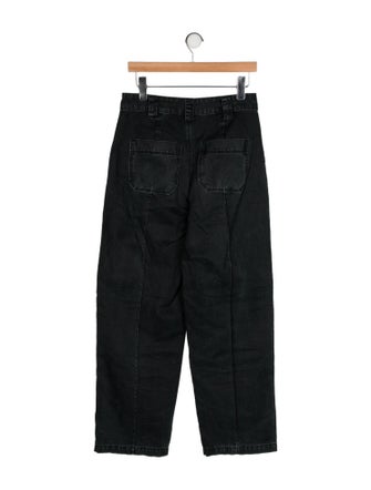 Helsa High-Rise Straight Leg Jeans