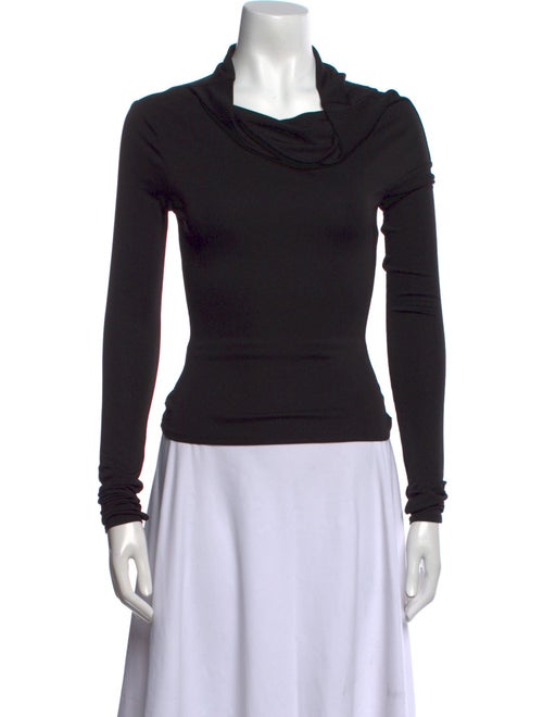 Helsa Cowl Neck Long Sleeve Top