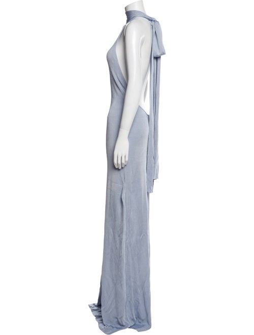 Helsa Mock Neck Long Dress