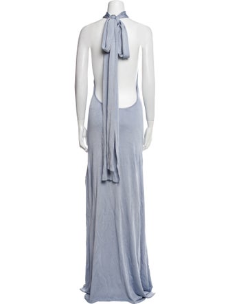 Helsa Mock Neck Long Dress