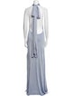 Helsa Mock Neck Long Dress