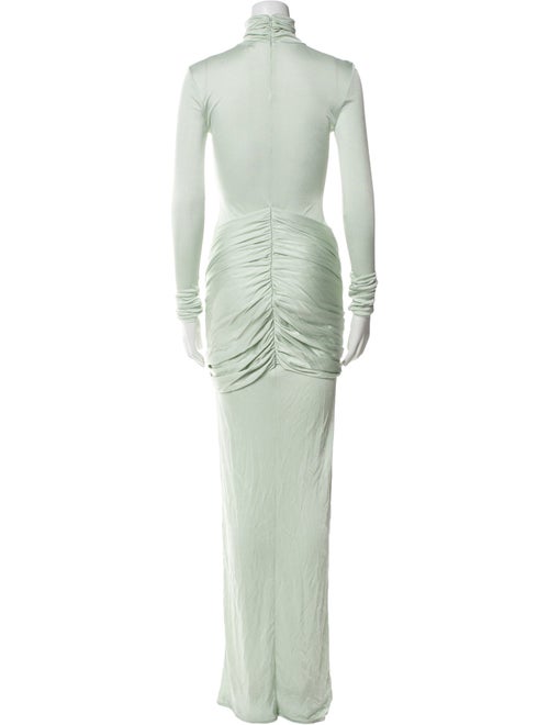 Helsa Mock Neck Long Dress