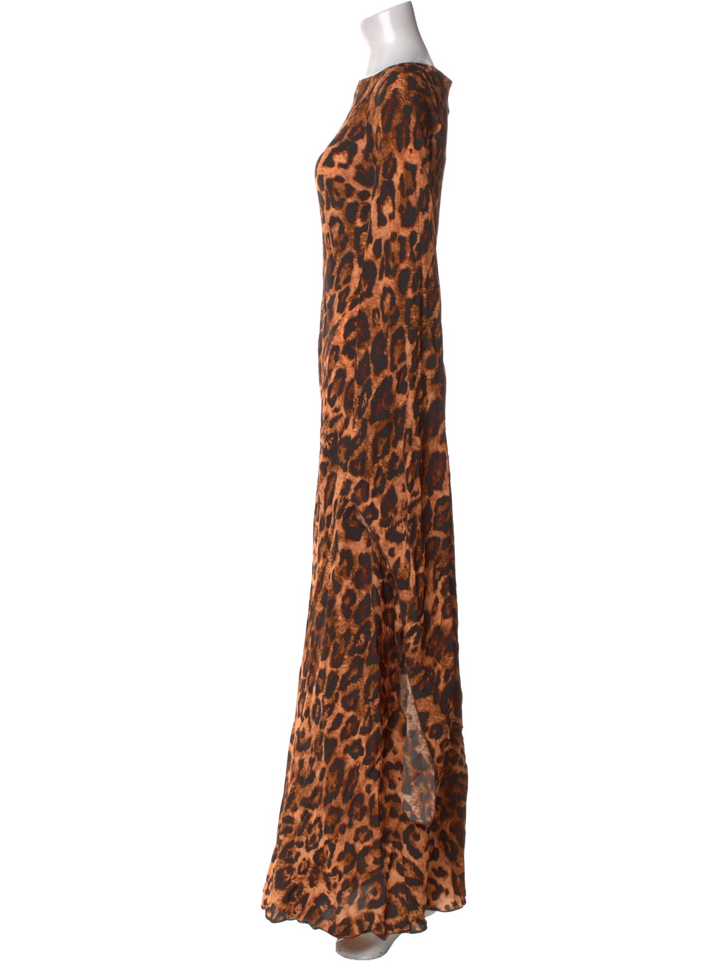 Helsa Animal Print Long Dress w/ Tags
