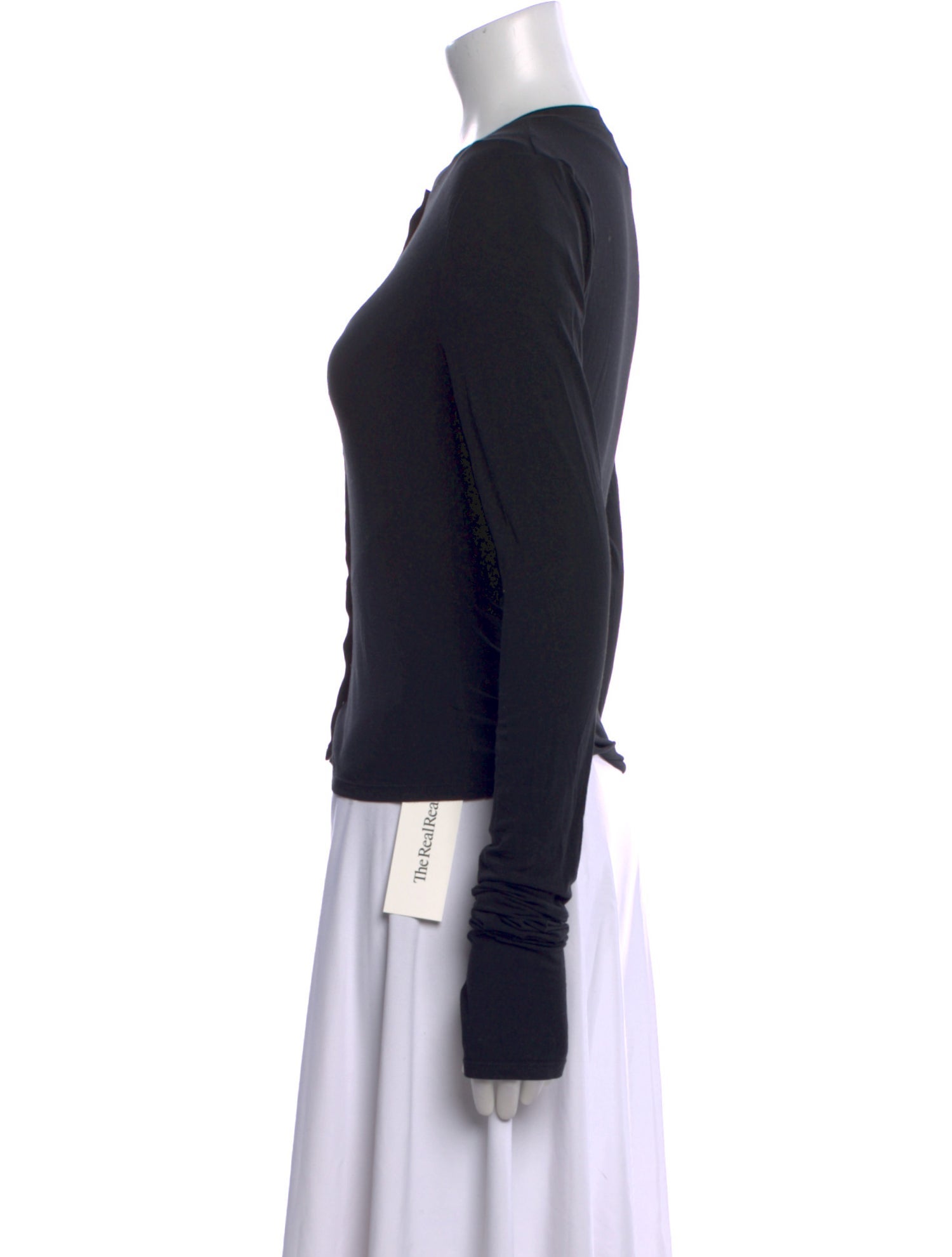 Helsa Crew Neck Long Sleeve Top