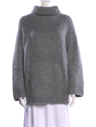 Helsa Merino Wool Turtleneck Sweater