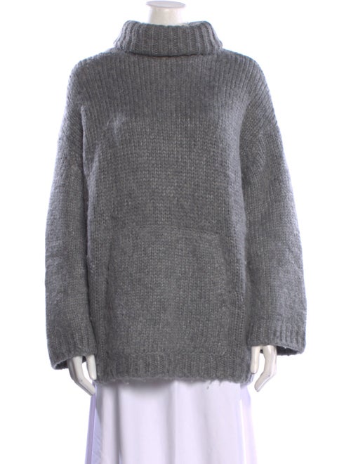 Helsa Merino Wool Turtleneck Sweater