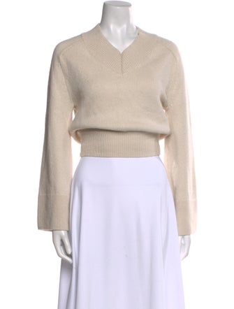 Helsa Nylon V-Neck Sweater