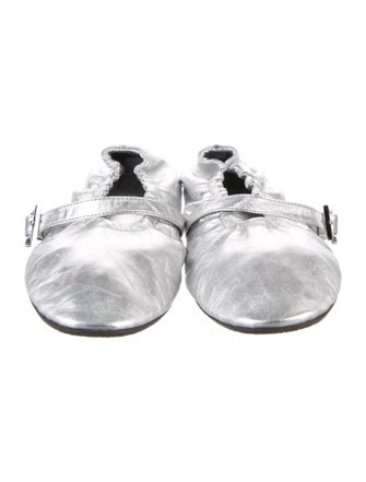 Helsa Leather Mary Jane Flats