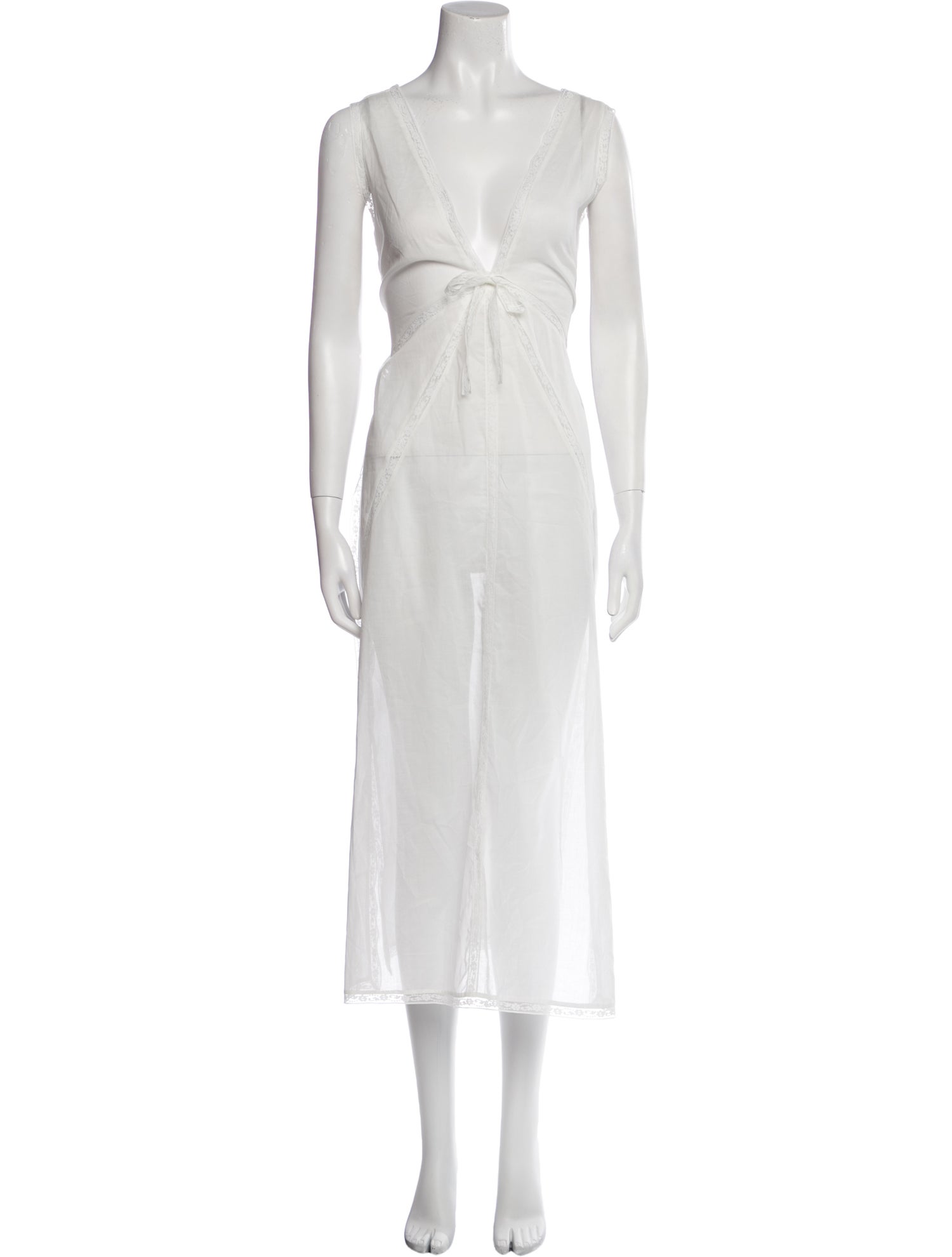 Helsa V-Neck Long Dress w/ Tags