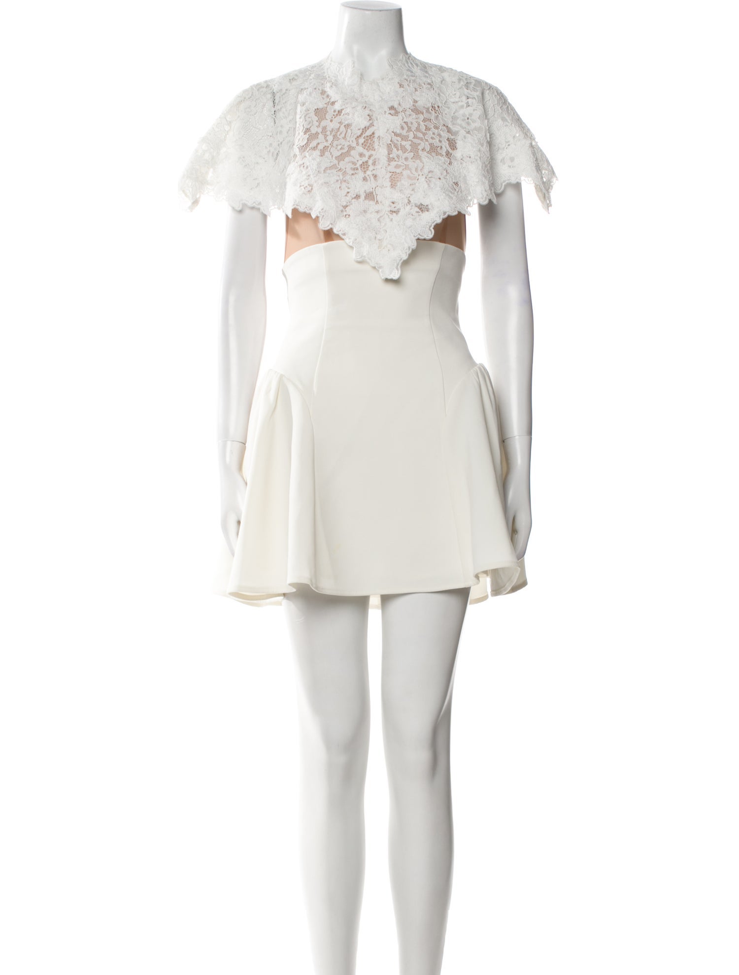 Helsa Mock Neck Mini Dress