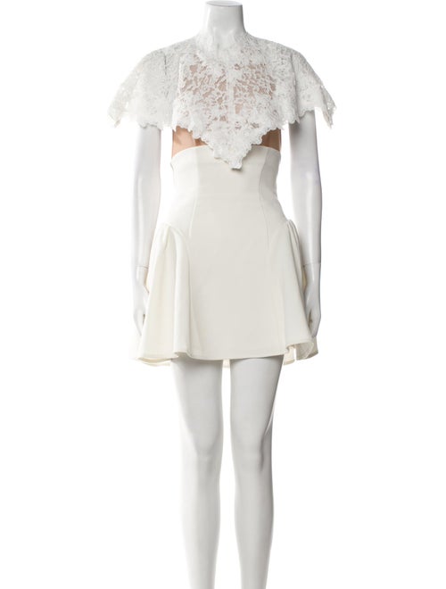 Helsa Mock Neck Mini Dress