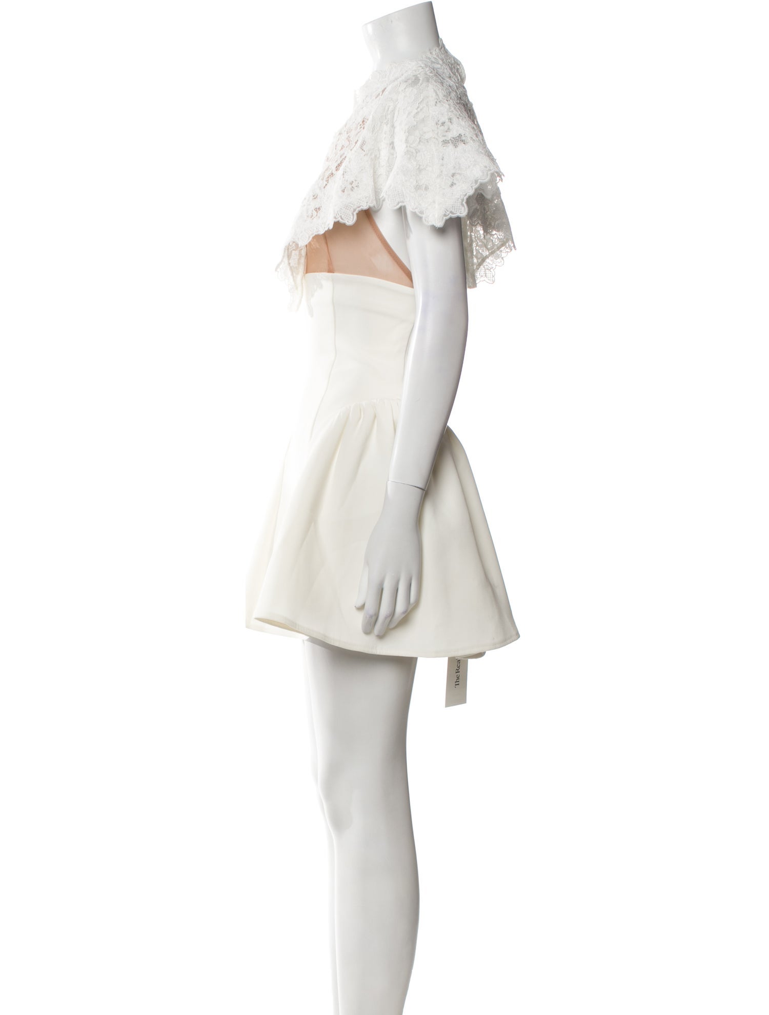 Helsa Mock Neck Mini Dress