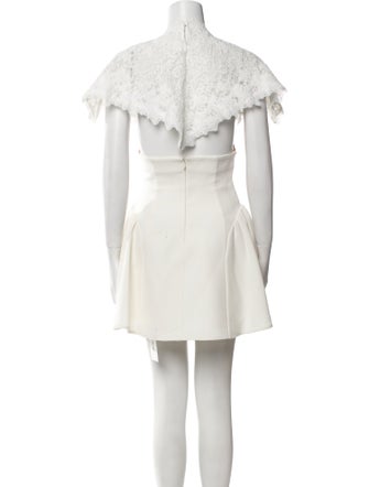 Helsa Mock Neck Mini Dress