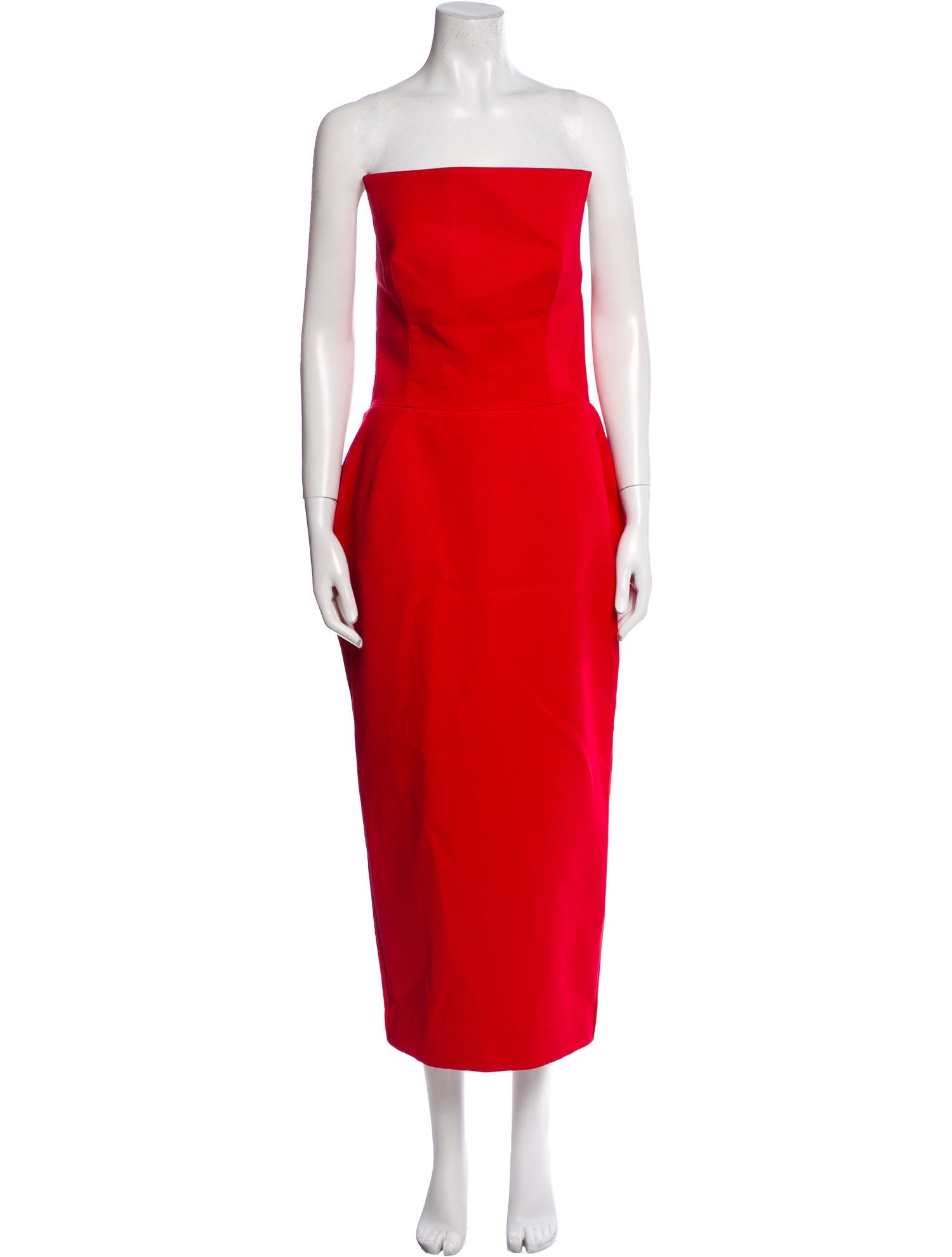 Helsa Nylon Midi Length Dress