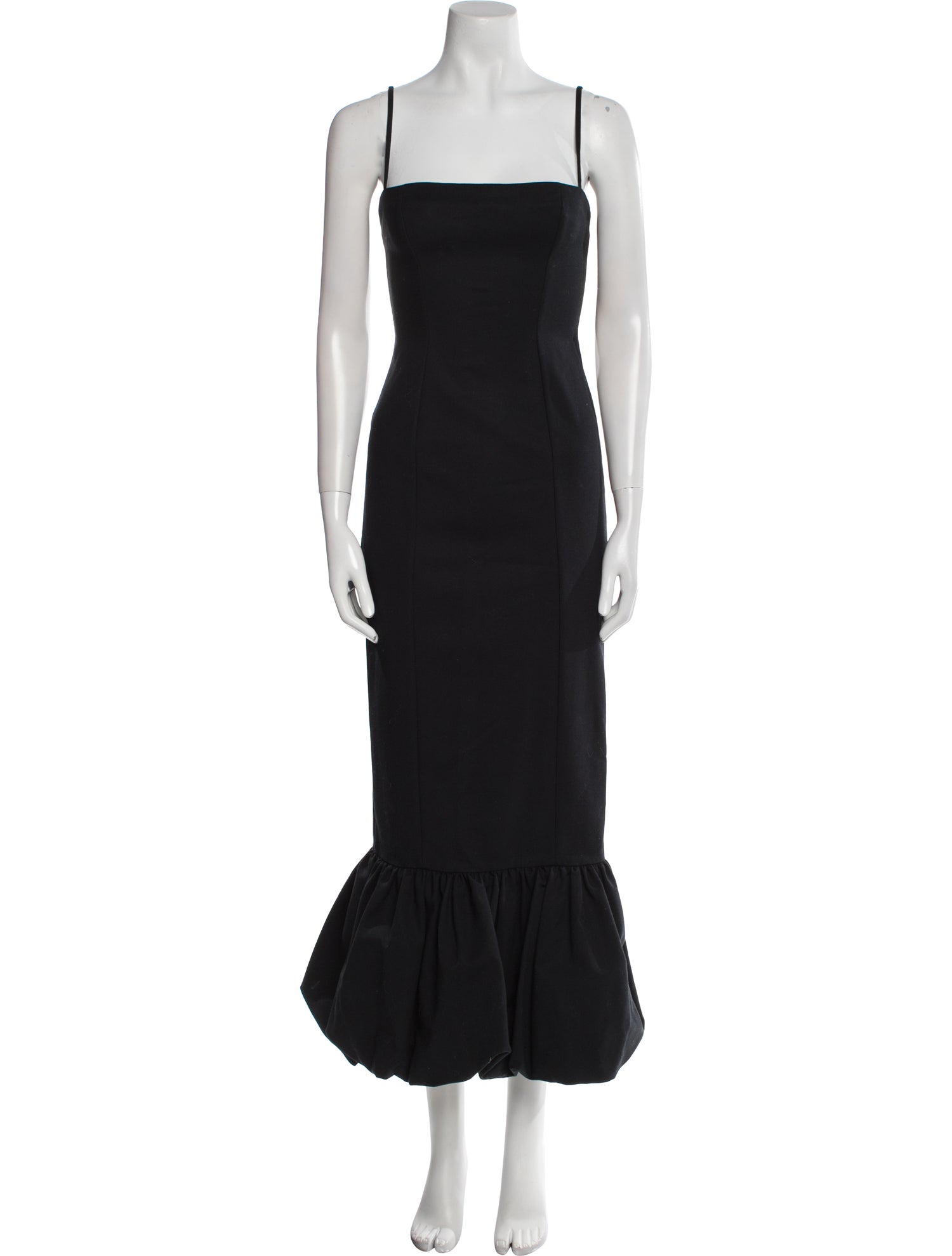 Helsa Square Neckline Long Dress