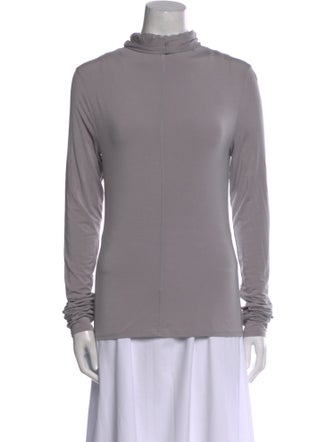 Helsa Turtleneck Long Sleeve Sweatshirt