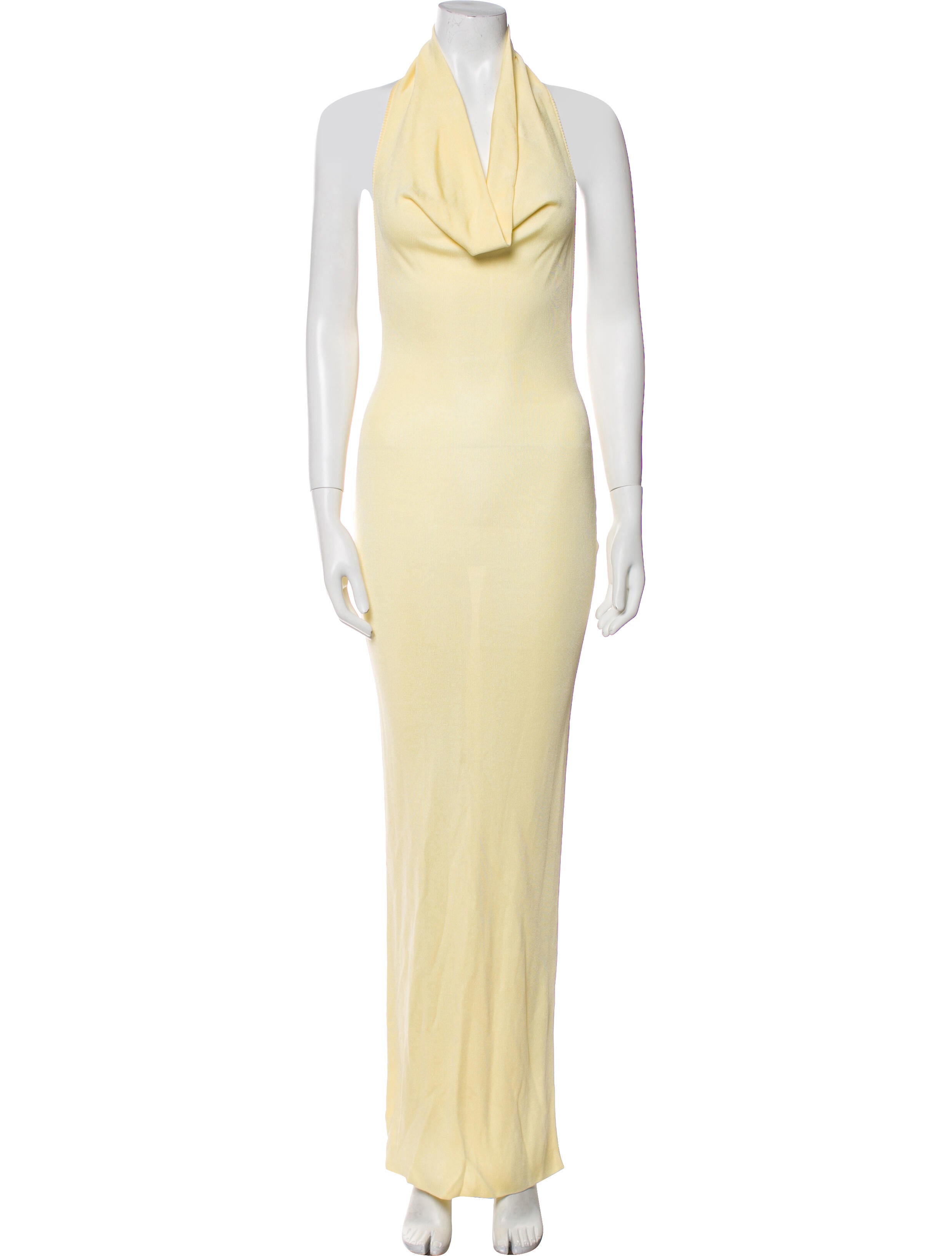 Helsa Halterneck Long Dress