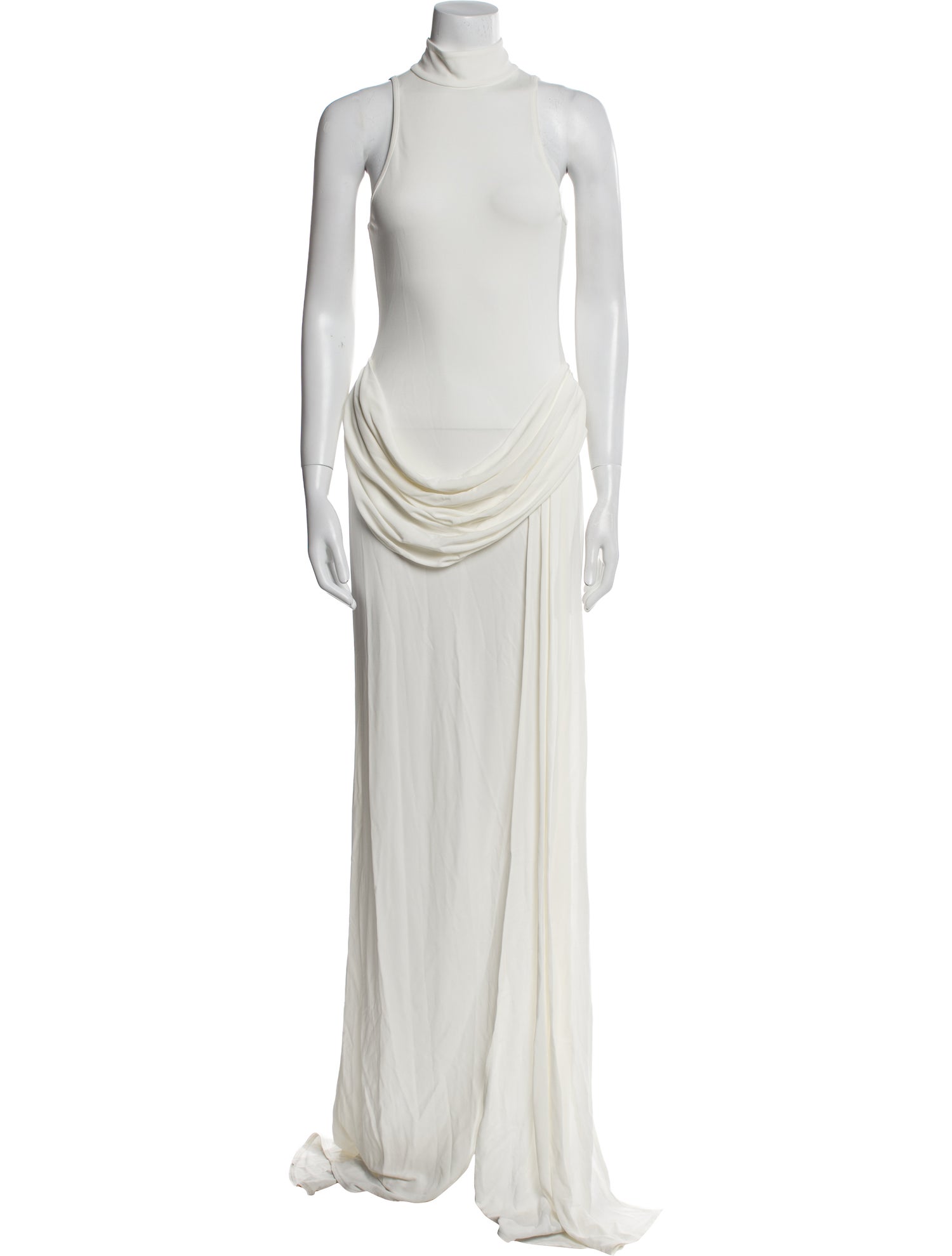 Helsa Cowl Neck Long Dress