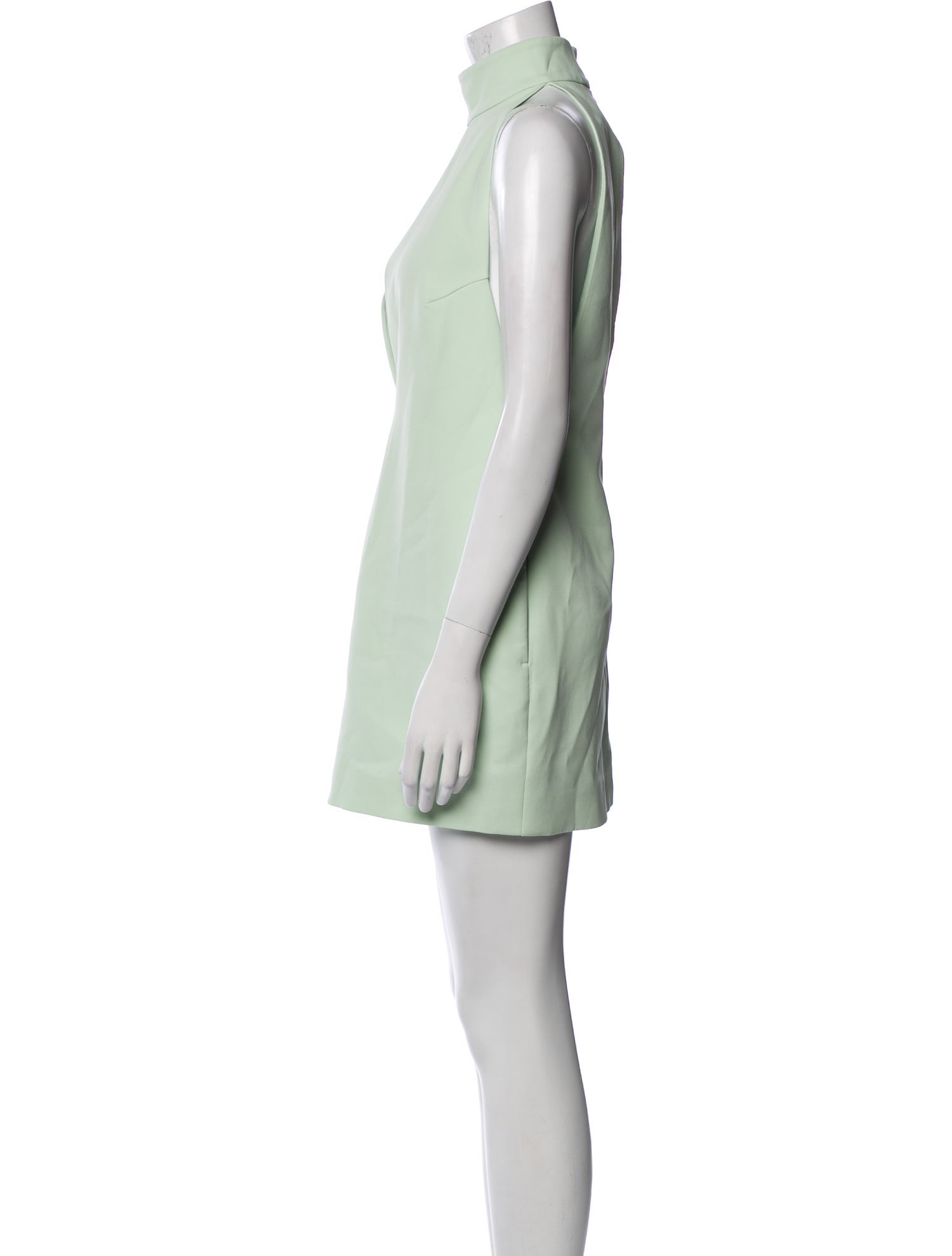 Helsa Mock Neck Mini Dress