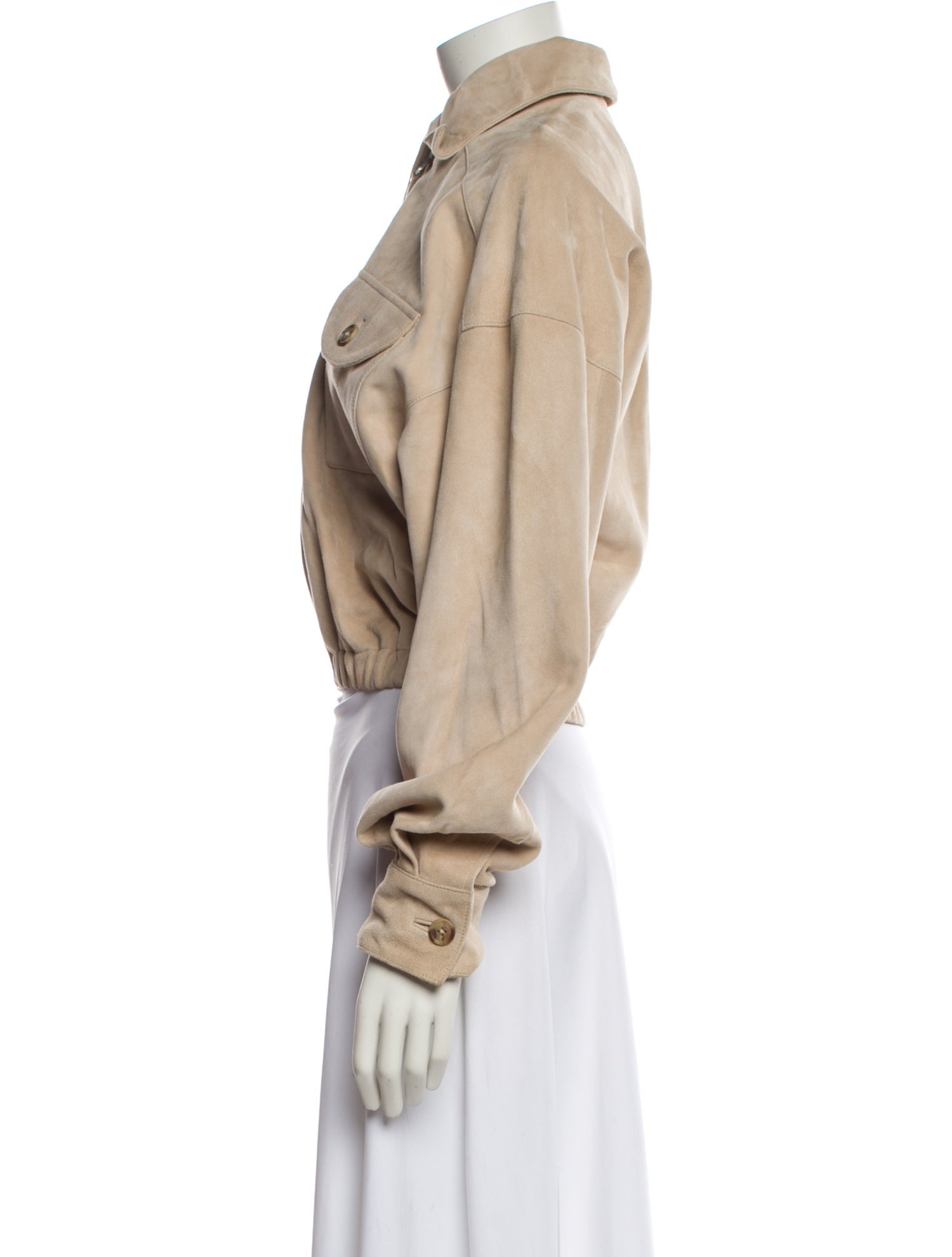 Helsa Suede Bomber Jacket