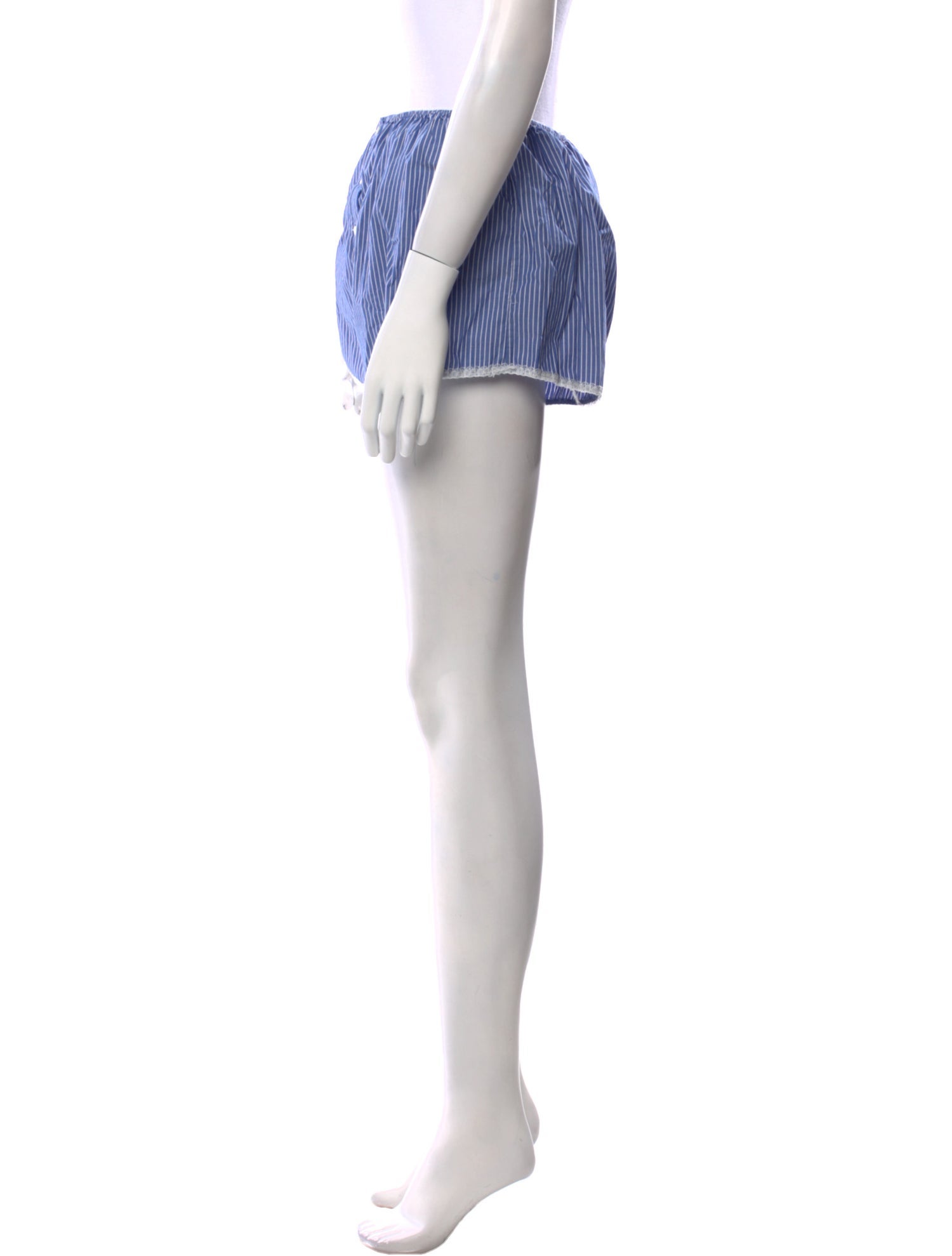 Helsa Striped Mini Shorts