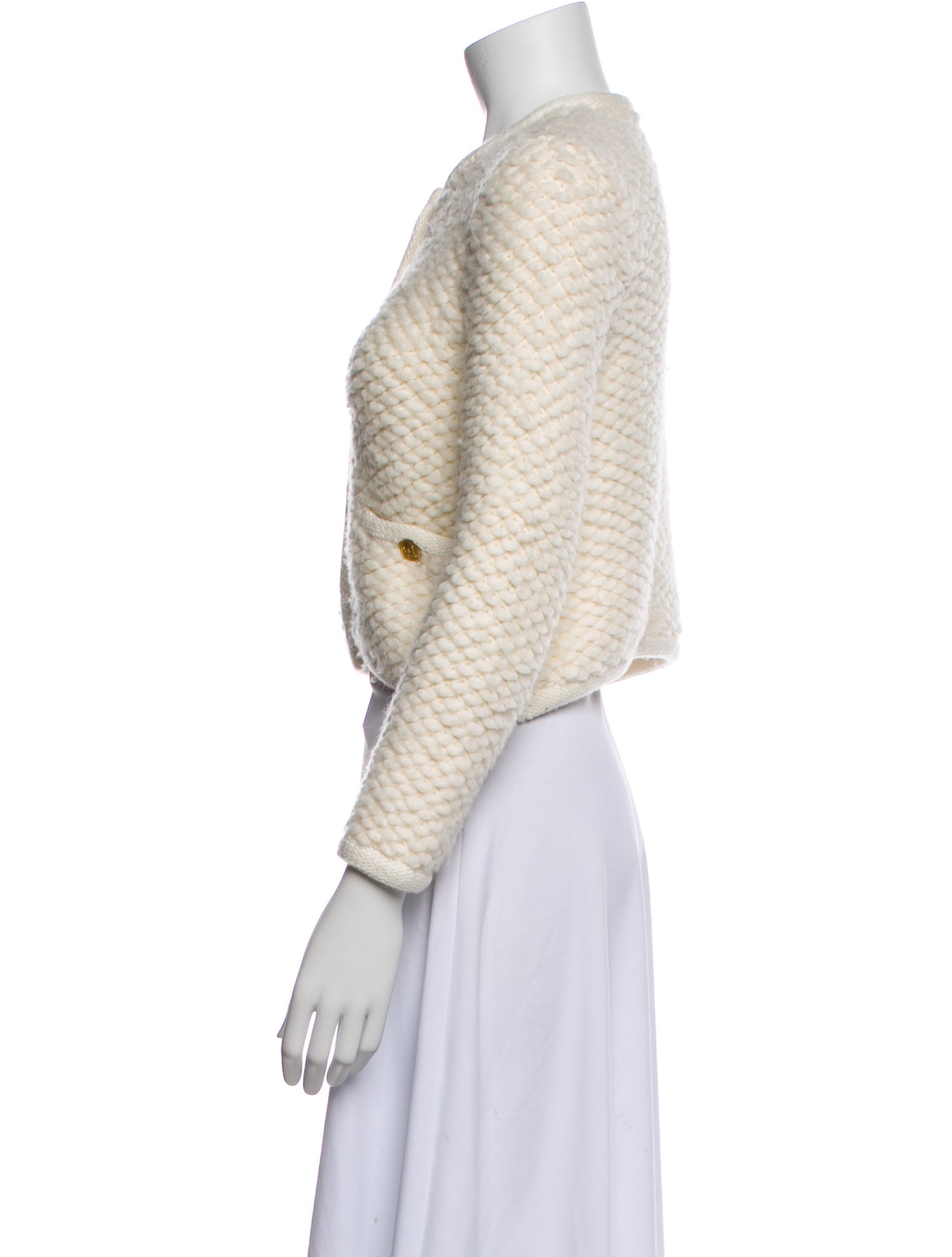 Helsa Tweed Pattern Evening Jacket