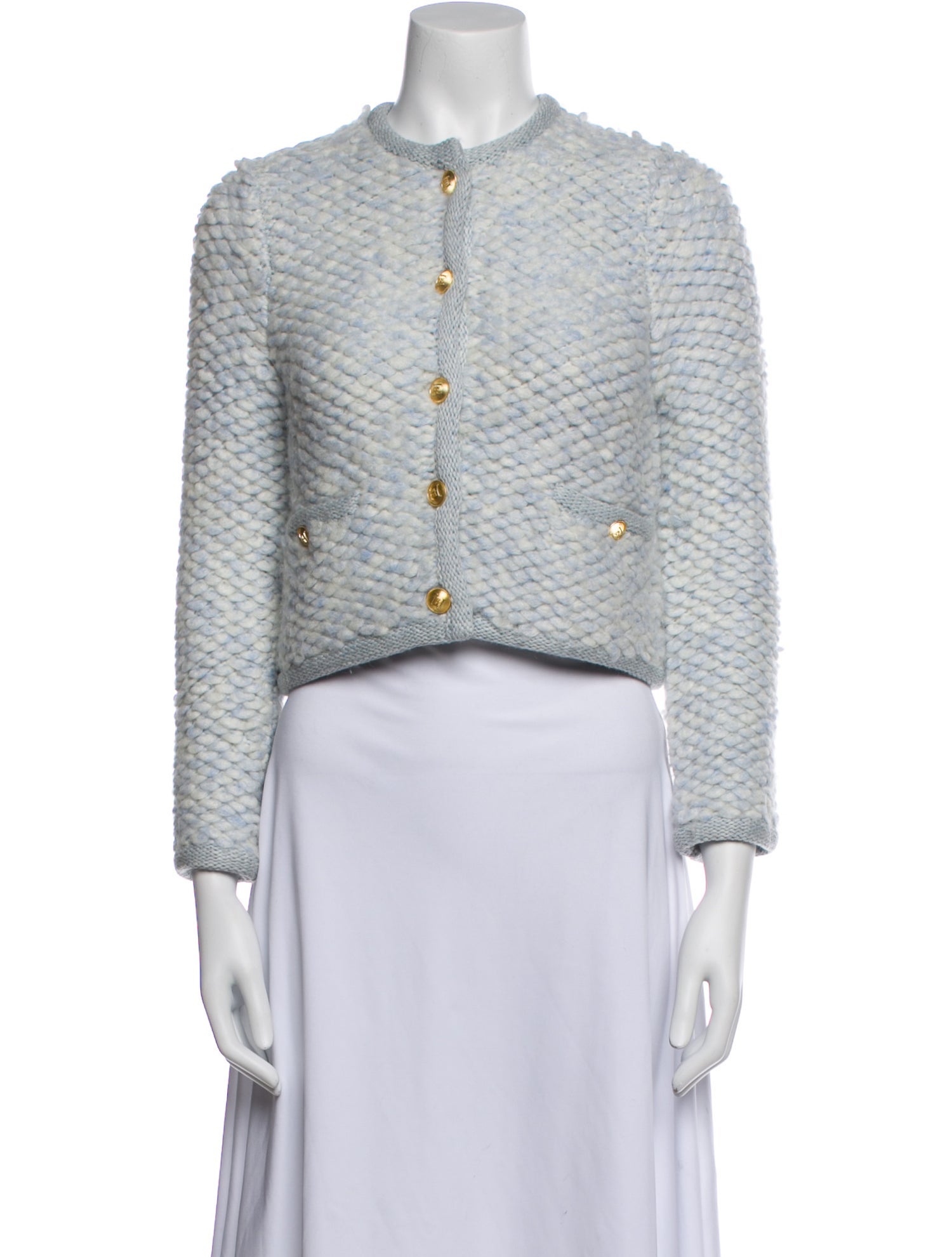 Helsa Tweed Pattern Evening Jacket