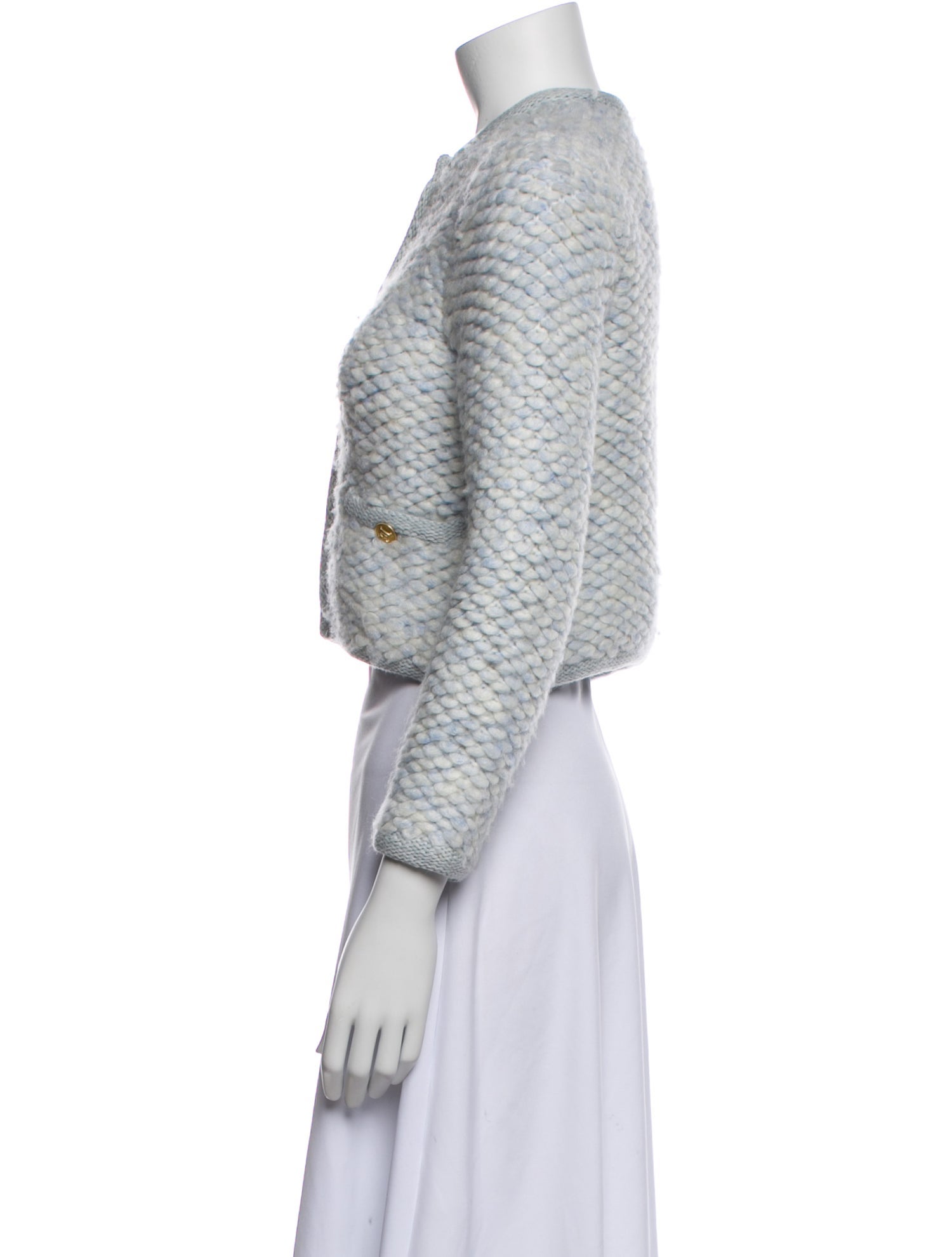 Helsa Tweed Pattern Evening Jacket