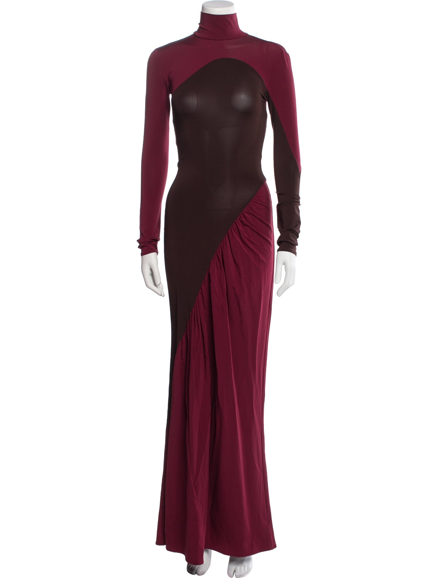 Helsa Turtleneck Long Dress