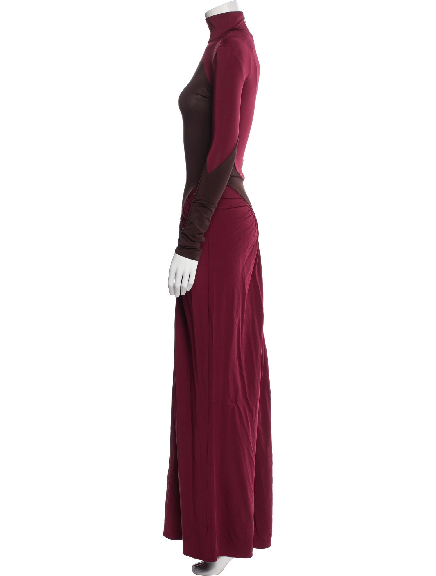 Helsa Turtleneck Long Dress