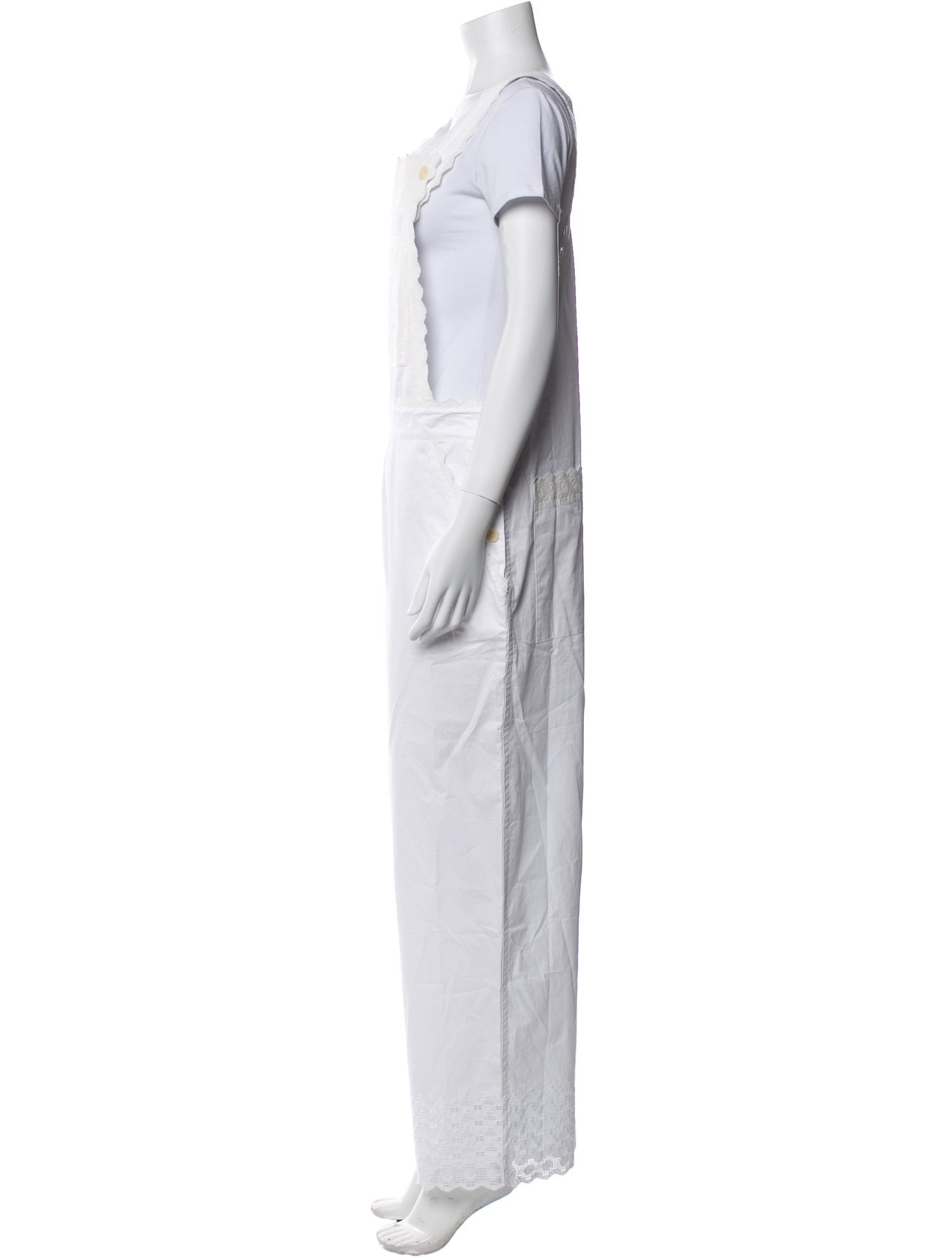 Helsa Square Neckline Jumpsuit