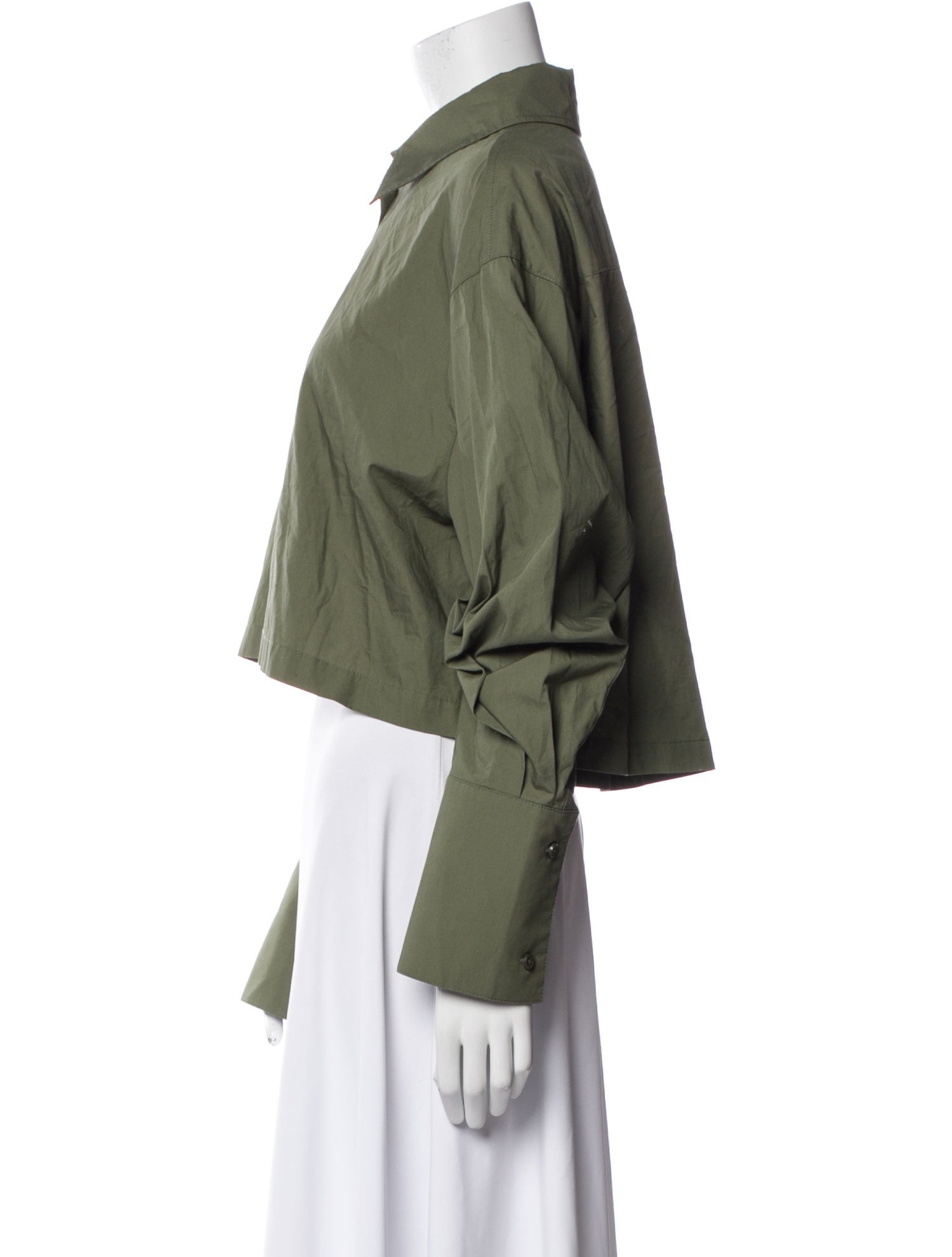 Helsa Long Sleeve Crop Top