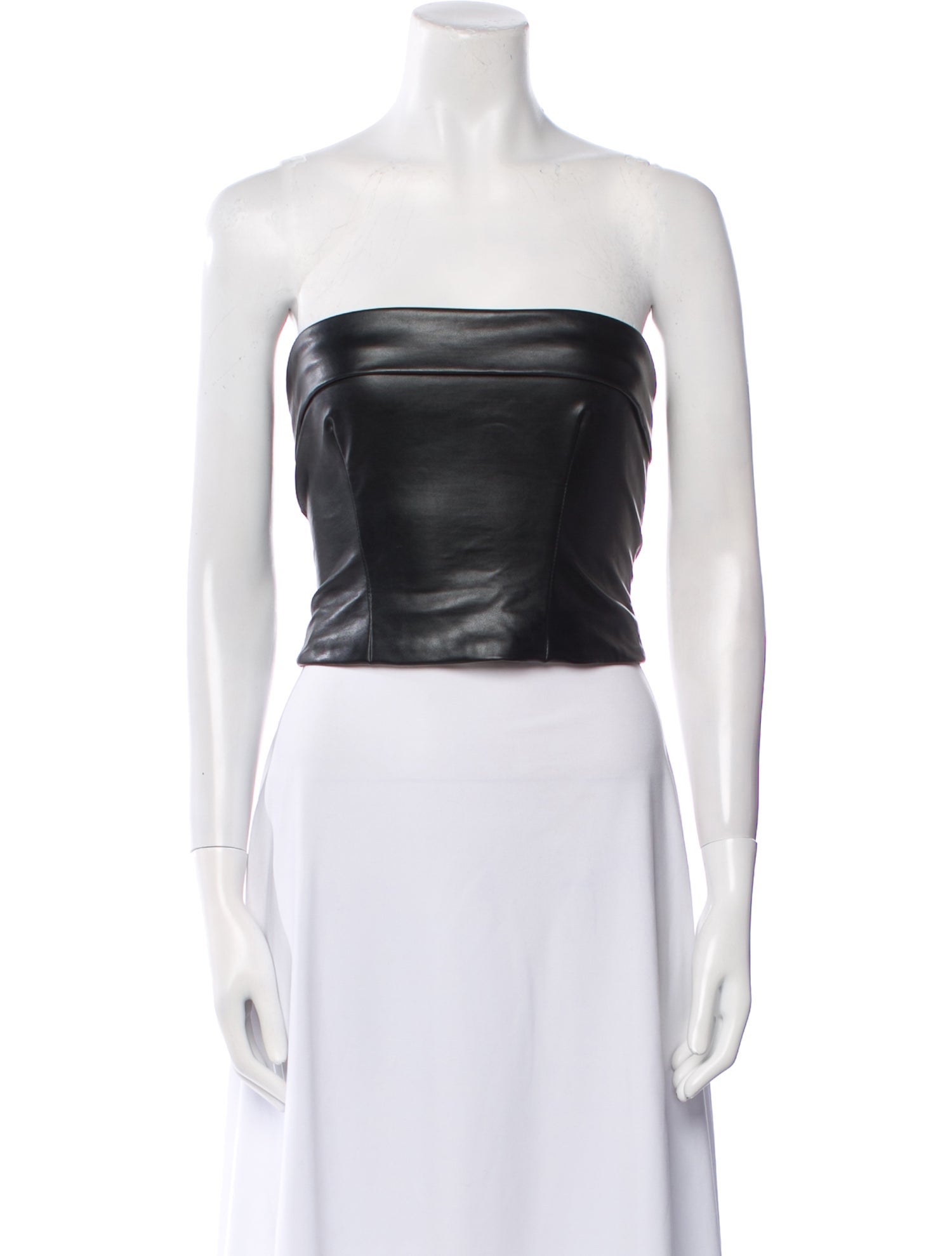 Helsa Strapless Crop Top