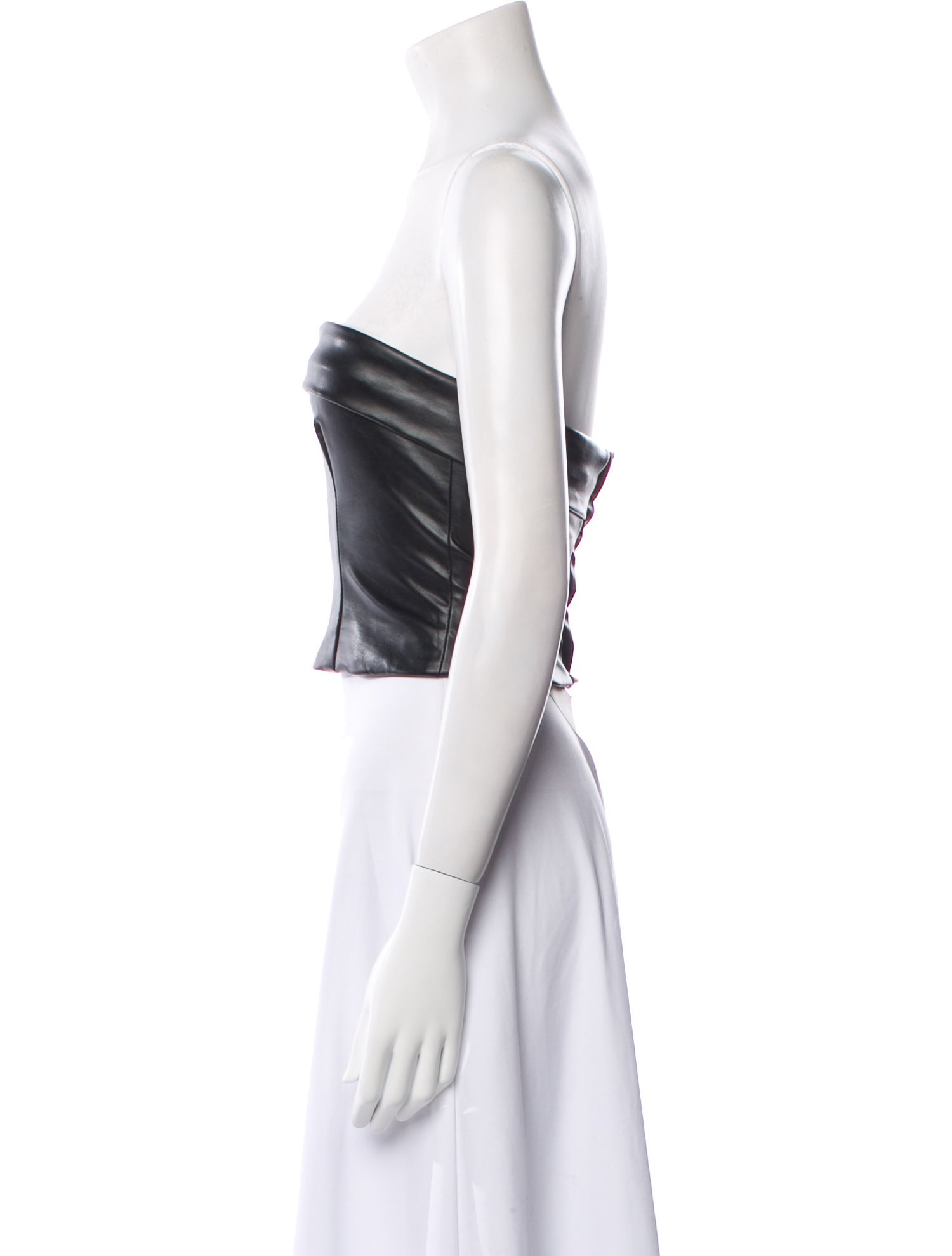 Helsa Strapless Crop Top