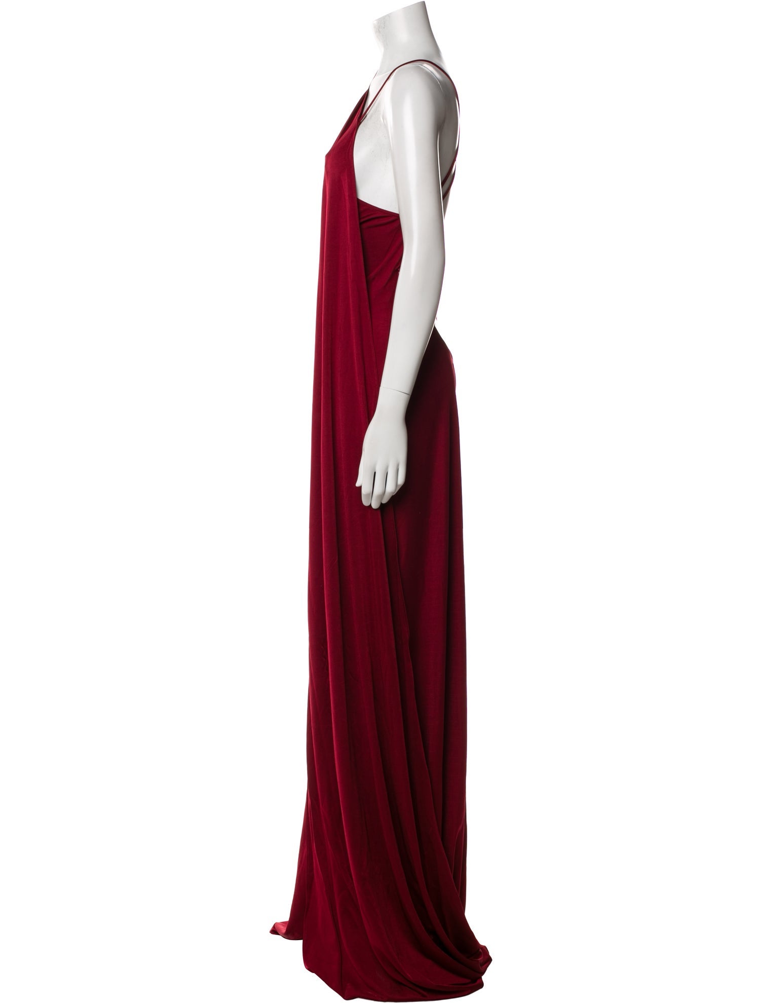 Helsa One-Shoulder Long Dress w/ Tags