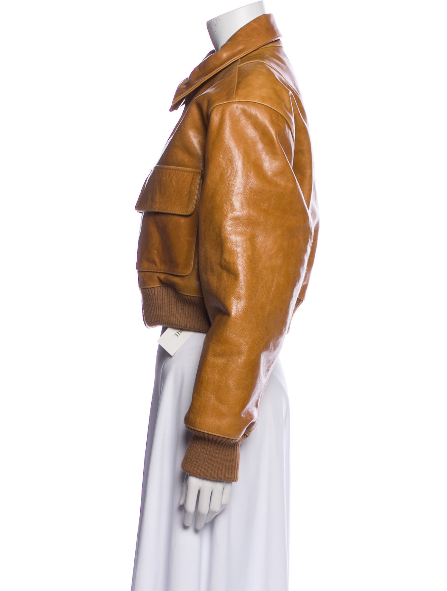 Helsa Leather Bomber Jacket