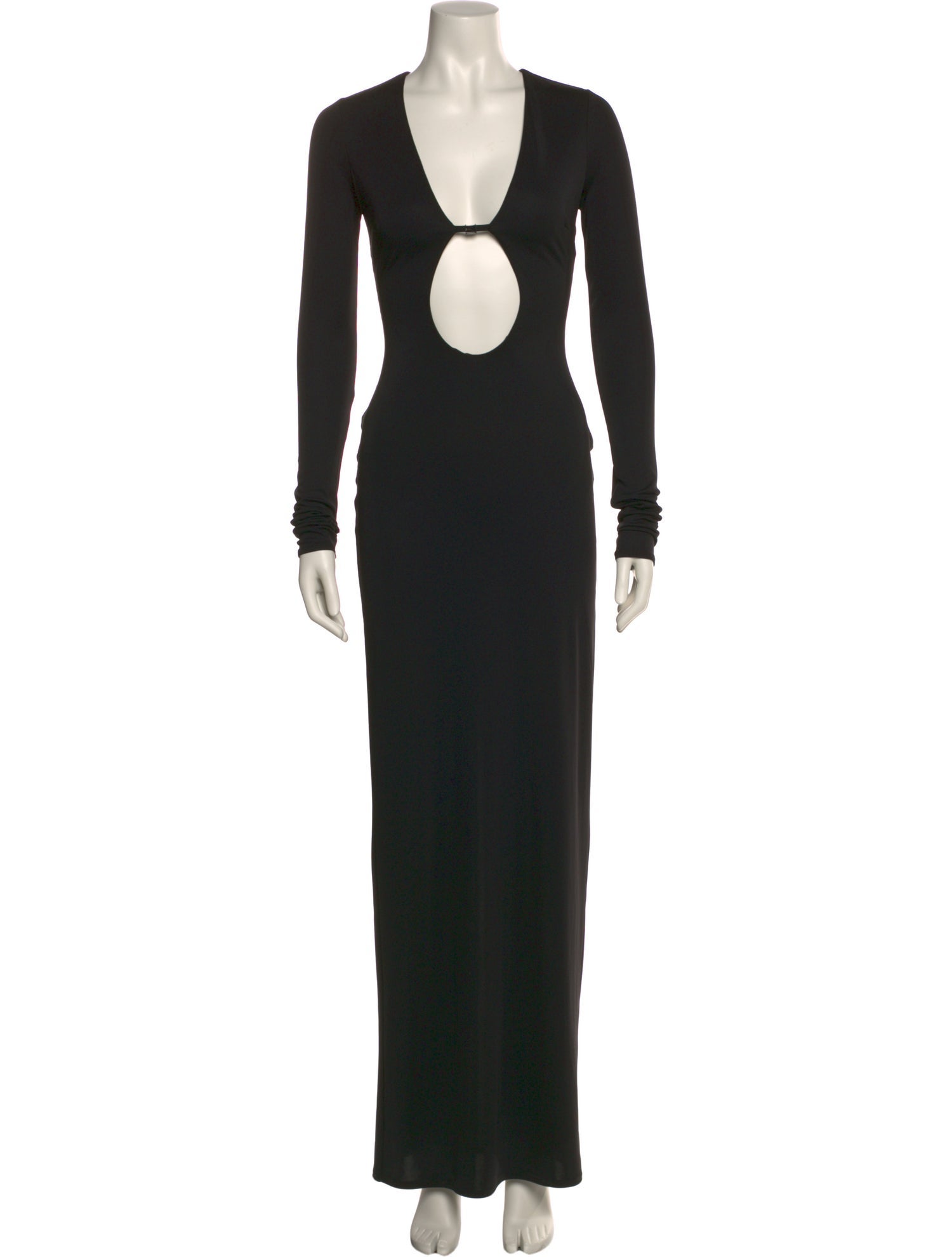 Helsa V-Neck Long Dress