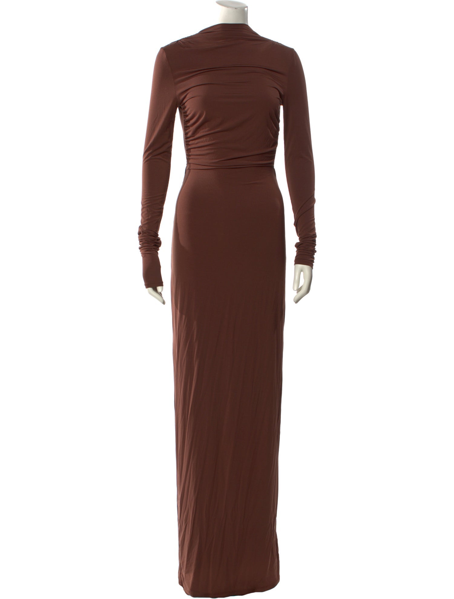 Helsa Cowl Neck Long Dress