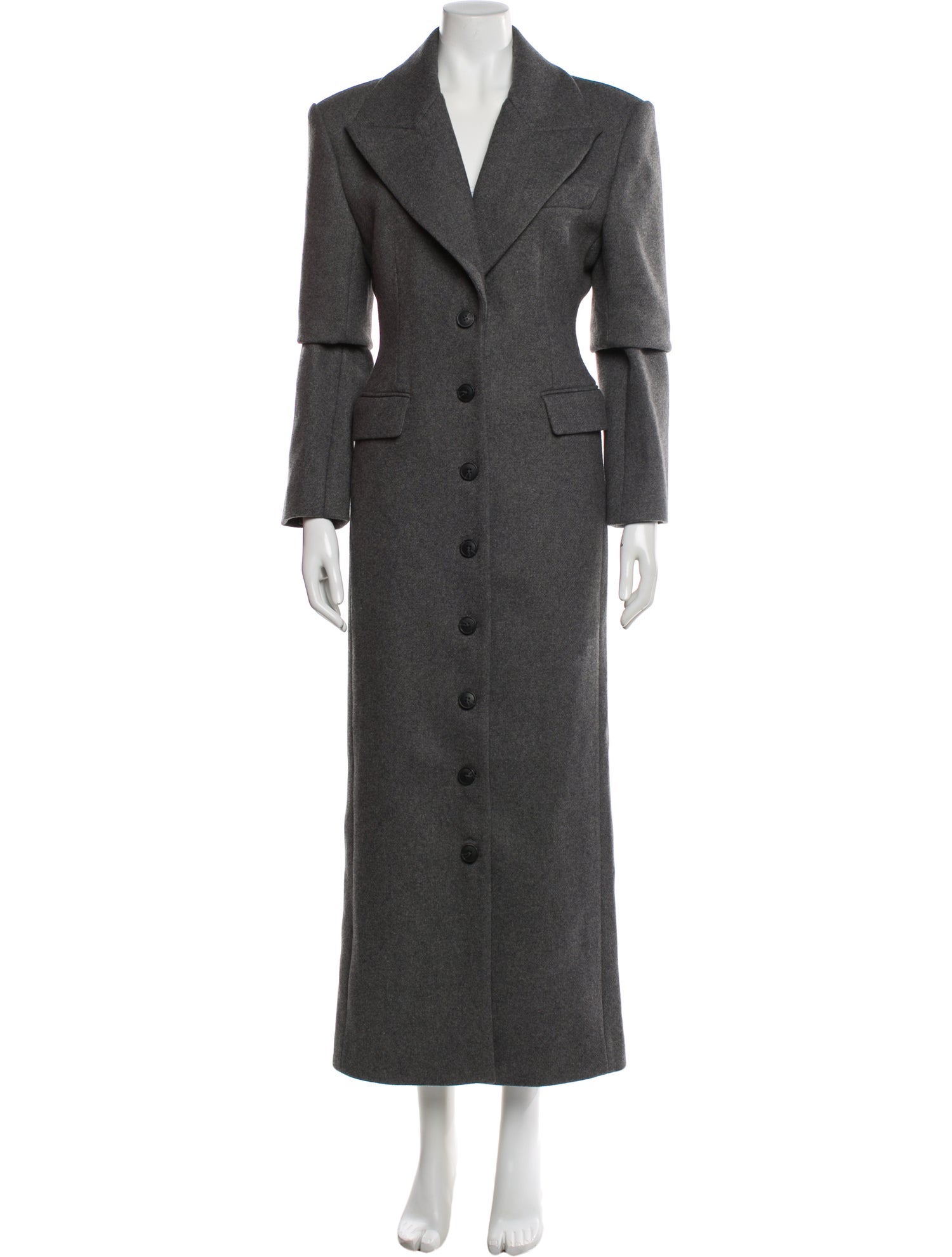 Helsa Wool Trench Coat