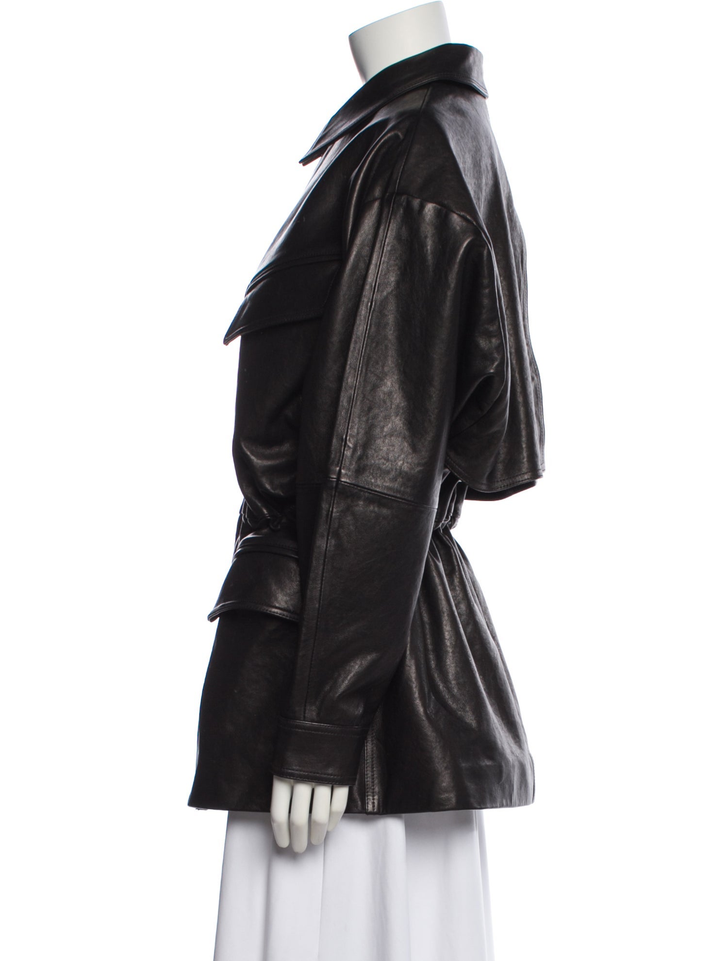 Helsa Leather Trench Coat w/ Tags