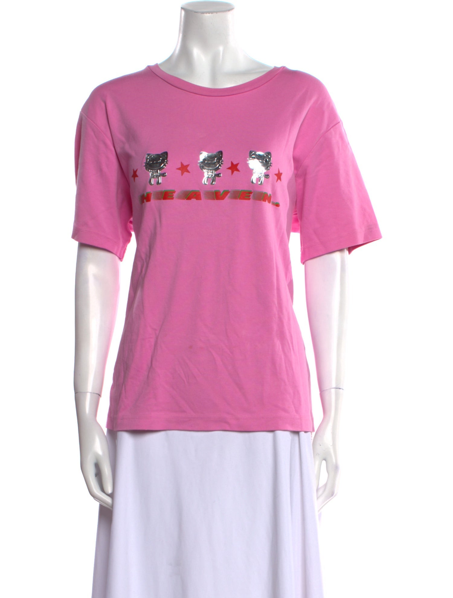 Heaven by Marc Jacobs x Kiko Kostadinov Graphic Print Crew Neck T-Shirt