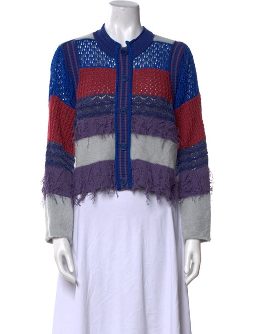 Heaven by Marc Jacobs x Kiko Kostadinov Plaid Print Mock Neck Crop Top