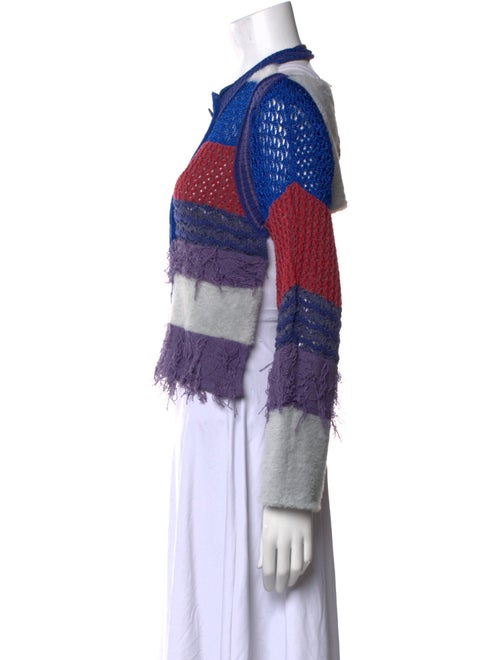 Heaven by Marc Jacobs x Kiko Kostadinov Plaid Print Mock Neck Crop Top