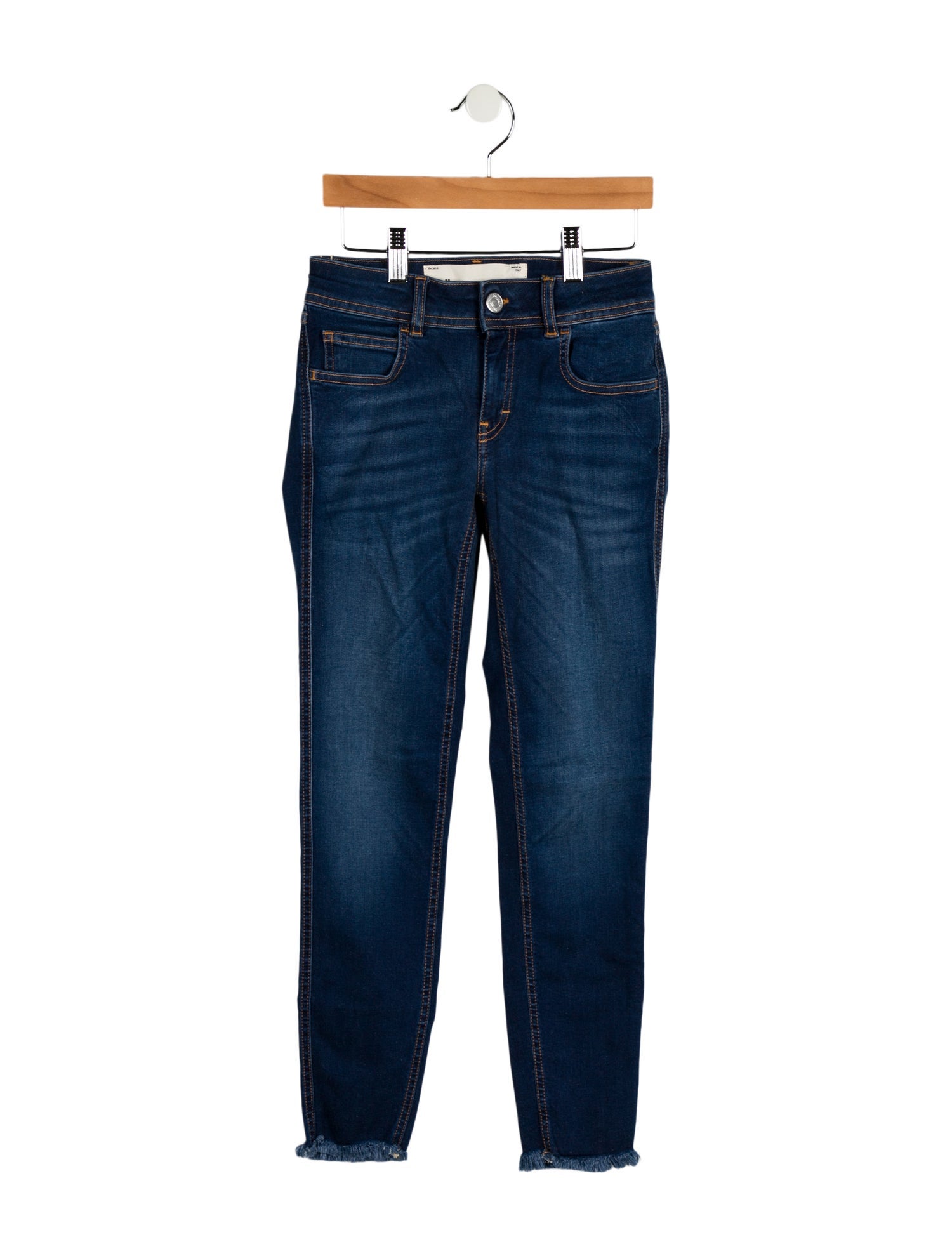 Haikure Low-Rise Skinny Leg Jeans