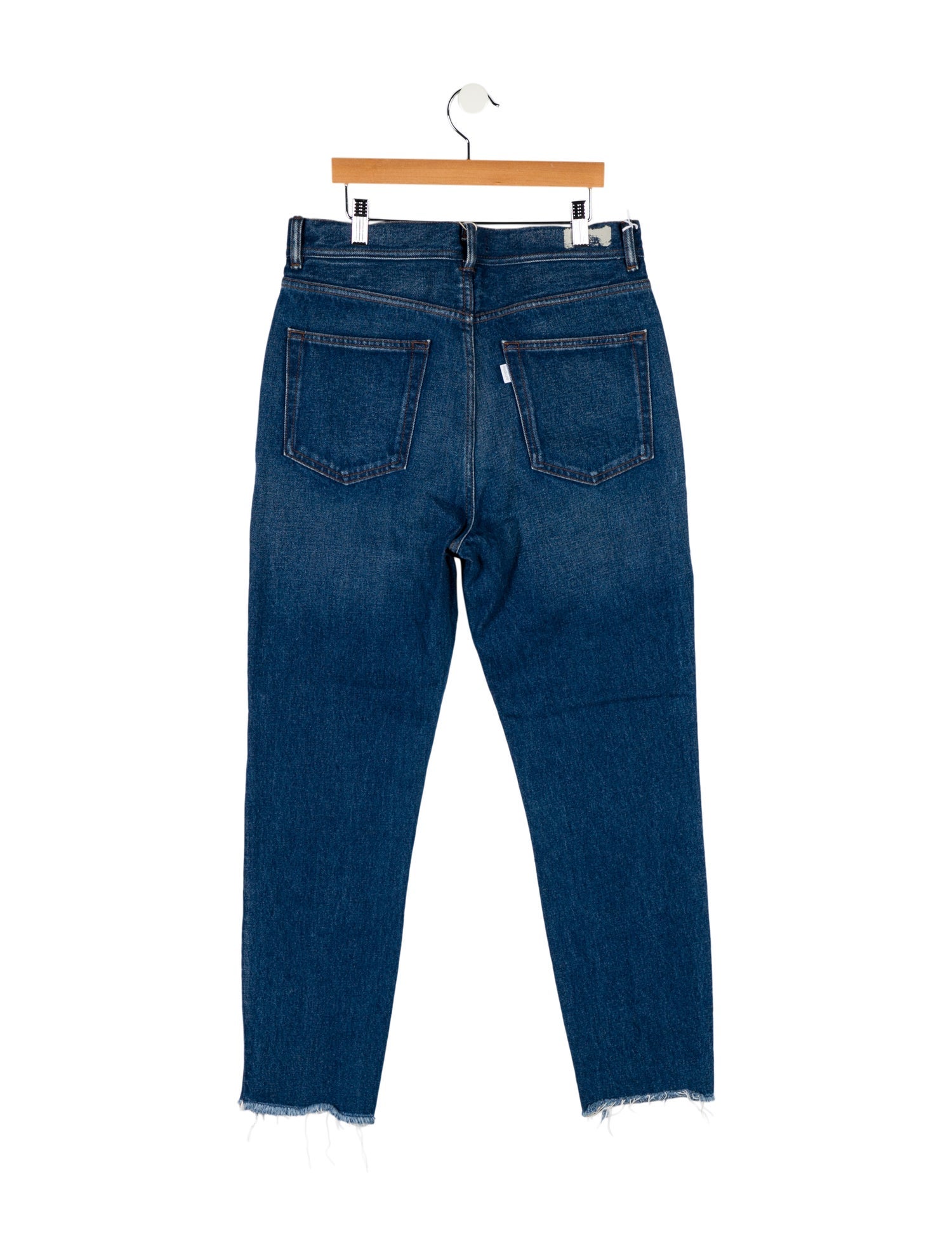 Haikure Mid-Rise Straight Leg Jeans