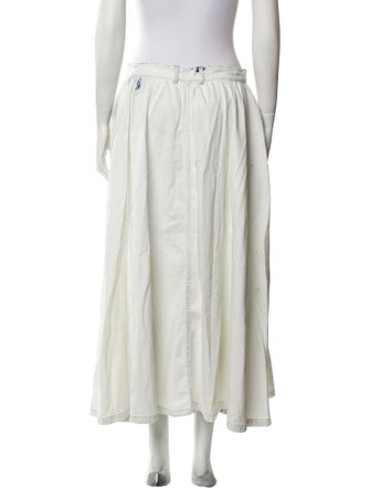 Haikure Midi Length Skirt