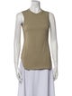 Haikure Crew Neck Sleeveless Top