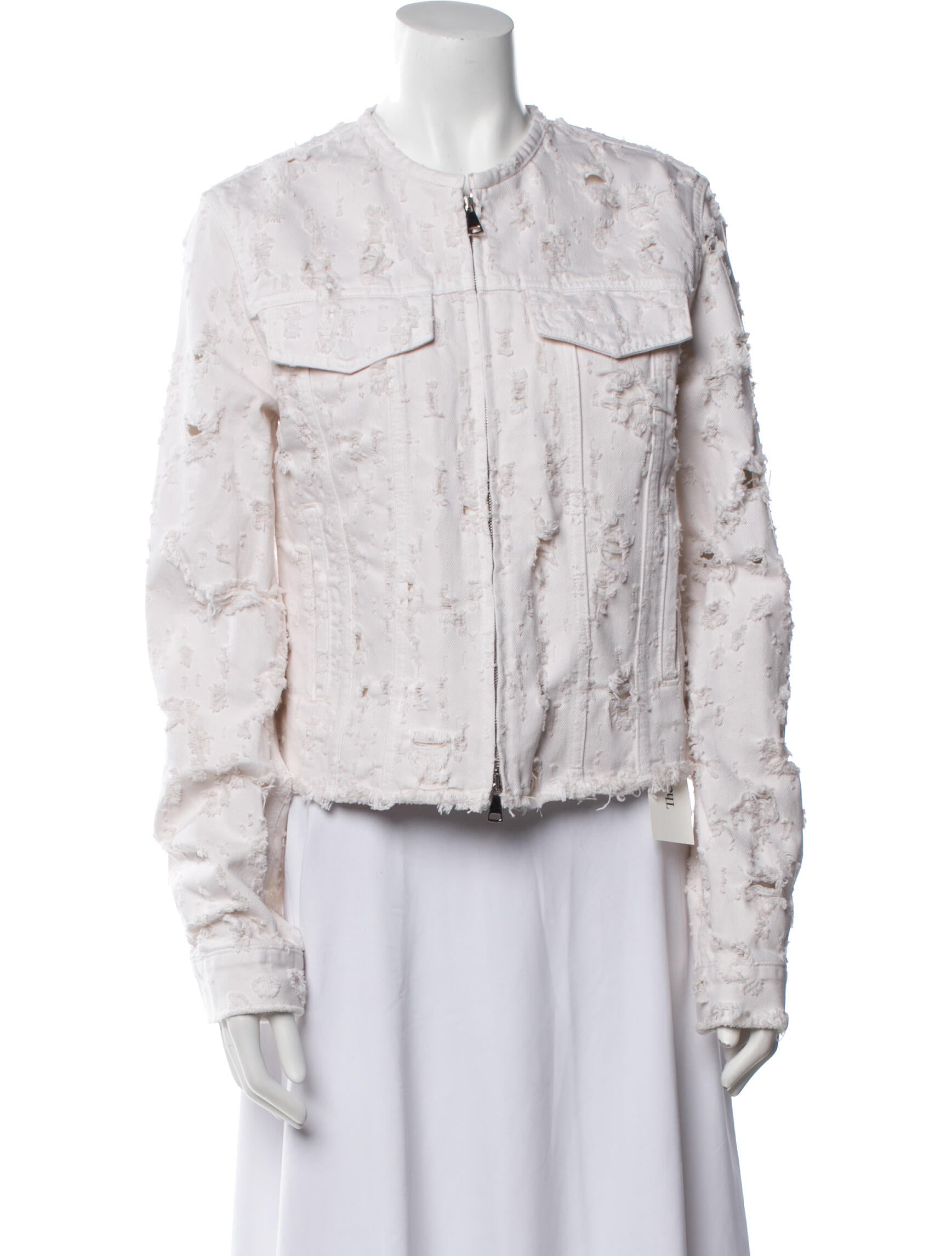 Haikure Tweed Pattern Jacket