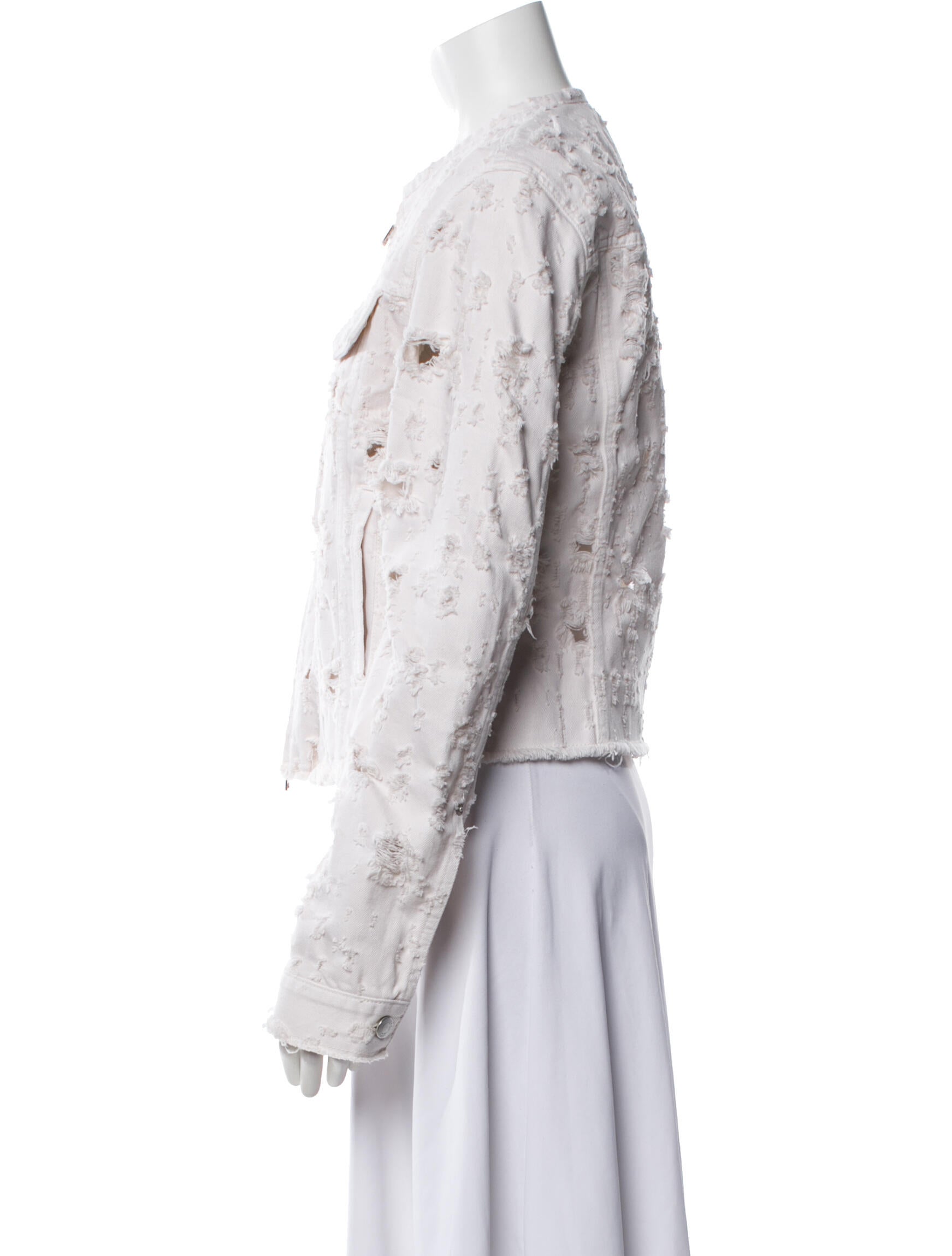 Haikure Tweed Pattern Jacket