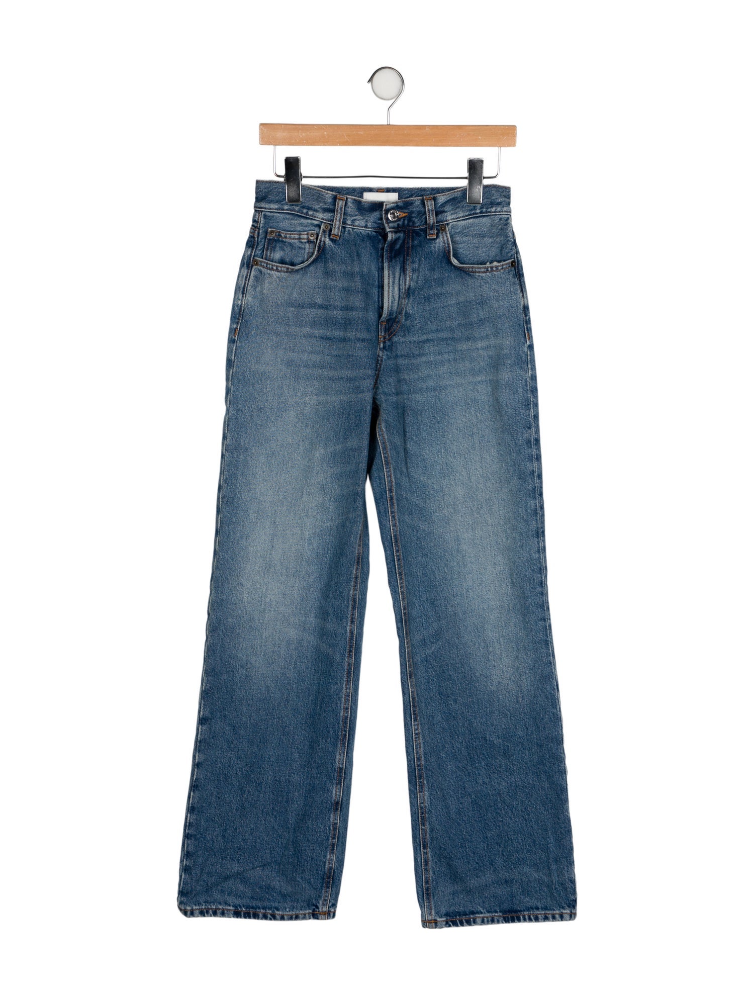 Haikure Mid-Rise Wide Leg Jeans
